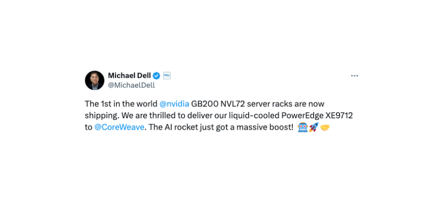 Dell lancia i primi server con chip Nvidia Blackwell AI