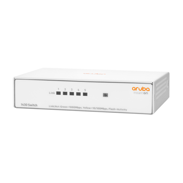 Aruba Instant On 1430 5G Non gestito L2 Gigabit Ethernet (10/100/1000) Bianco [R8R44A#ABB]