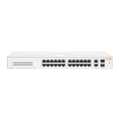 Aruba Instant On 1430 26G 2SFP Non gestito L2 Gigabit Ethernet (10/100/1000) 1U Bianco [R8R50A#ABB]