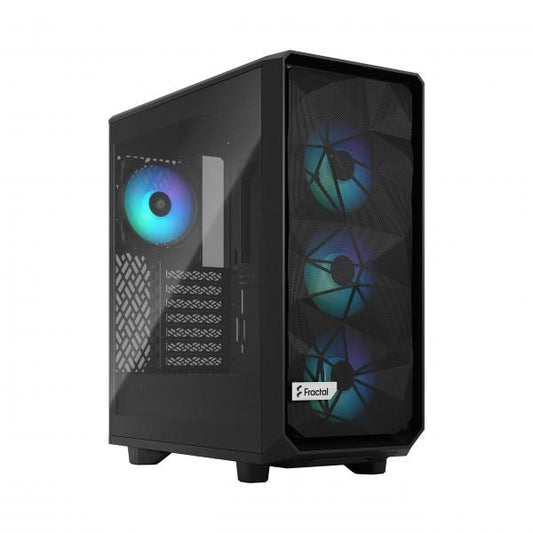 FRACTAL CASE MID TOWER MESHIFY 2 COMPACT LITE RGB BLACK TG LIGHR TINT [FD-C-MEL2C-05]