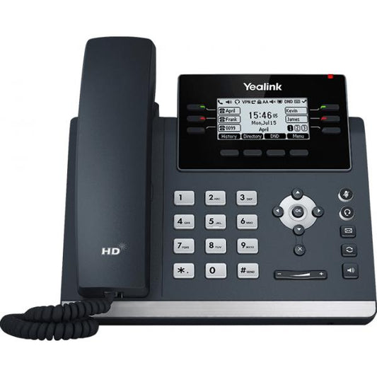 Yealink T42U - Teléfono VoIP - 12 líneas - Firmware holandés / internacional [SIP-T42U] 