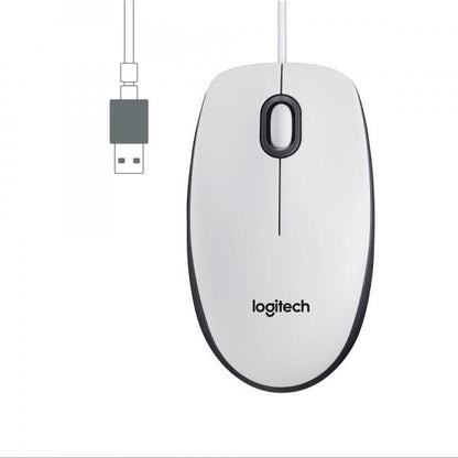 Logitech M100 mouse Ufficio Ambidestro USB tipo A Ottico 1000 DPI [910-006764]