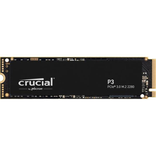 Crucial P3 M.2 500 GB PCI Express 3.0 3D NAND NVMe [CT500P3SSD8]