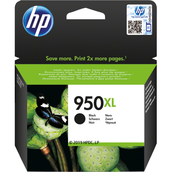 HP Cartuccia originale inchiostro nero ad alta capacità 950XL [CN045AE#BGX]