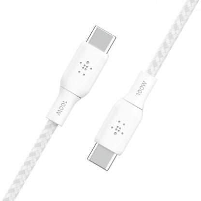 Belkin CAB014bt3MWH cable USB 3 m USB 2.0 USB C Blanco [CAB014BT3MWH] 