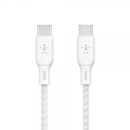 Belkin CAB014bt3MWH cavo USB 3 m USB 2.0 USB C Bianco [CAB014BT3MWH]