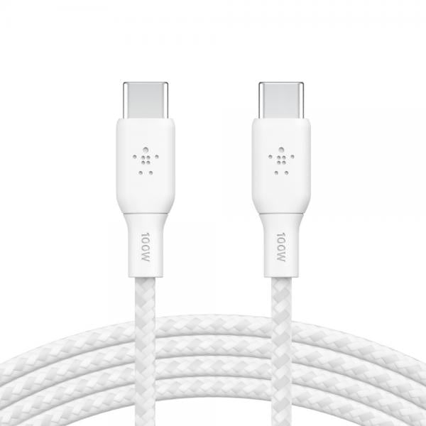 Belkin BOOST CHARGE cavo USB 2 m USB 2.0 USB C Bianco [CAB014BT2MWH]