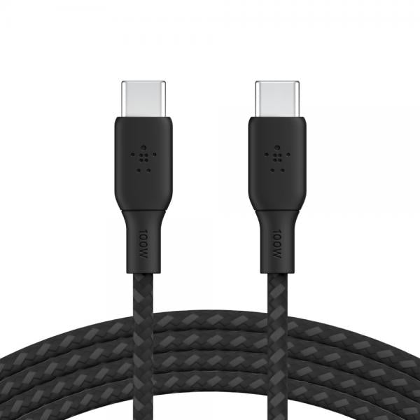 Belkin CAB014bt3MBK cable USB 3 m USB 2.0 USB C Negro [CAB014BT3MBK] 