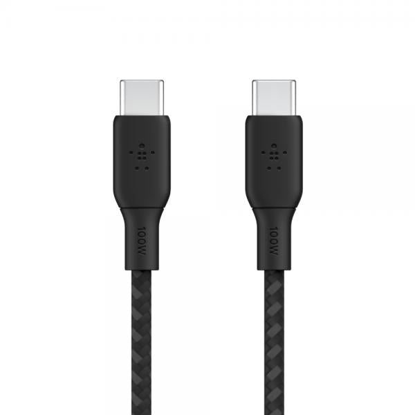 Belkin CAB014bt3MBK cable USB 3 m USB 2.0 USB C Negro [CAB014BT3MBK] 