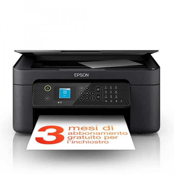 Epson WorkForce WF-2910DWF stampante multifunzione A4 getto d'inchiostro (stampa, scansione, copia) Display LCD 3.7cm, WiFi Direct, AirPrint, 3 mesi inchiostro incluso con ReadyPrint [C11CK64402]