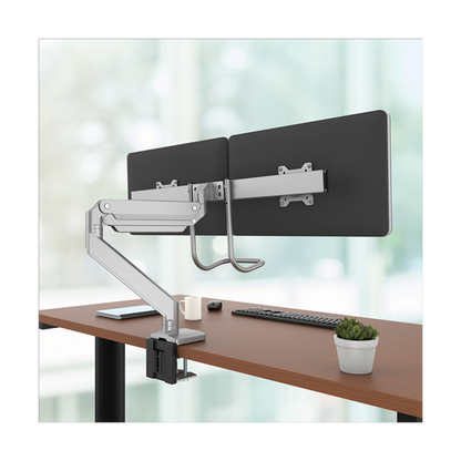 Fellowes EPPA CROSSBAR MONITOR ARM - SILVER [9909201]