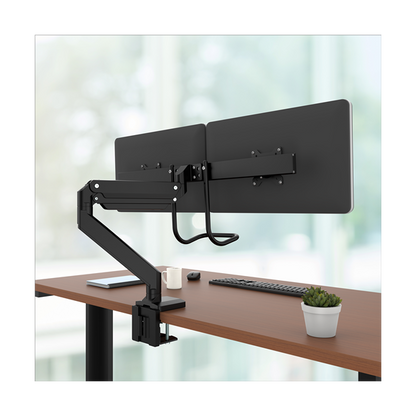 Fellowes EPPA CROSSBAR MONITOR ARM - BLACK [9909301]