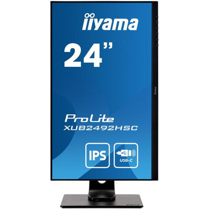 iiyama ProLite XUB2492HSC-B1 Monitor para PC 60,5 cm (23.8") 1920 x 1080 Pixeles Full HD LCD Negro [XUB2492HSC-B1] 