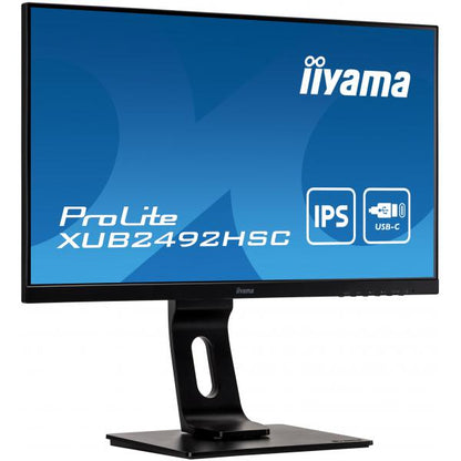 iiyama ProLite XUB2492HSC-B1 Monitor para PC 60,5 cm (23.8") 1920 x 1080 Pixeles Full HD LCD Negro [XUB2492HSC-B1] 