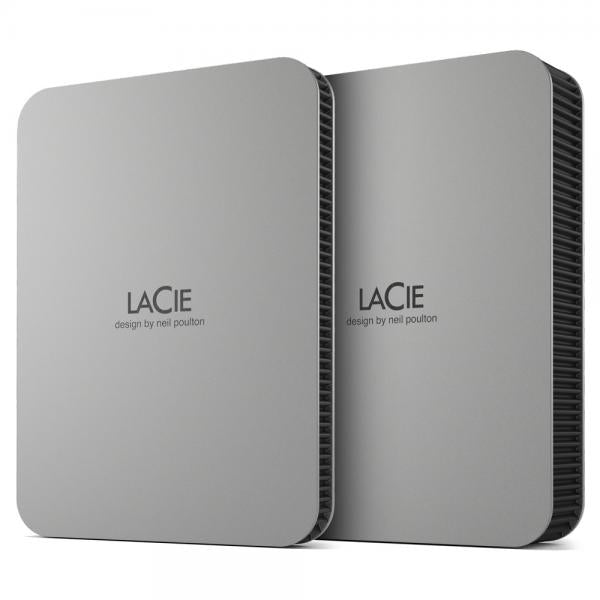LaCie Mobile Drive (2022) disco rigido esterno 5 TB Argento [STLP5000400]