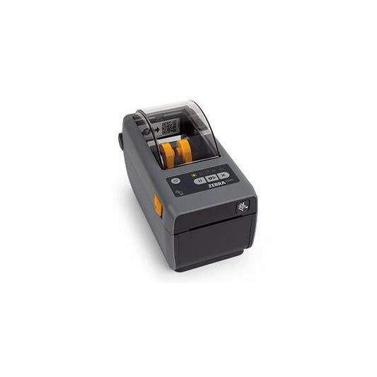 Zebra ZD411 Direct Thermal Printer - Monochrome - Label Print - 2.20Inch Print Width - 152 mm/s Mono - 203dpi - Bluetooth - USB [ZD4A022-D0EM00EZ]