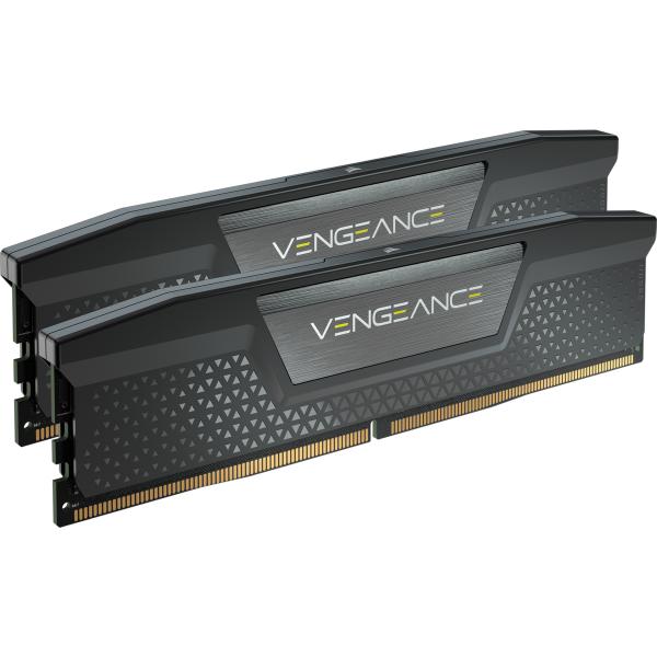 CORSAIR RAM VENGEANCE DDR5 64GB 2X32GB DDR5 4800 PC5-38400 C40 1.1V DESKTOP MEMORY - BLACK [CMK64GX5M2A4800C40]