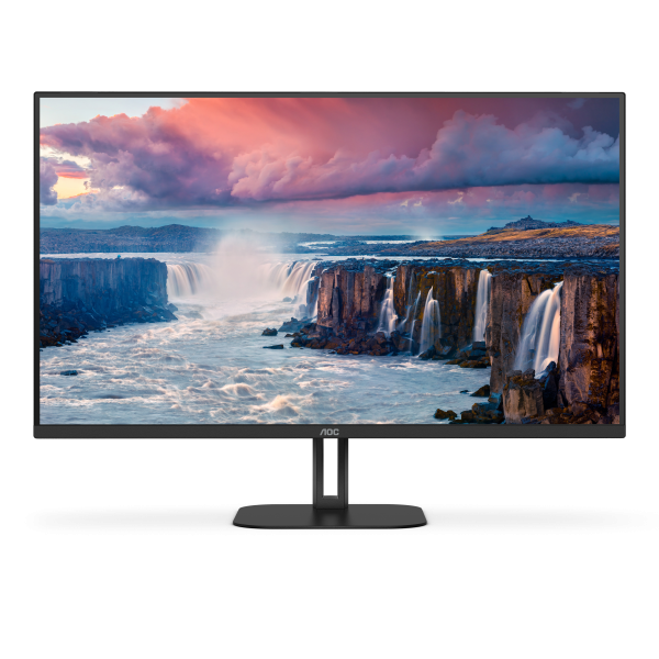 AOC MONITOR 31,5 LED VA QHD 16:9 5MS 300 CDM, USB-C DOCK, DP/HDMI, MULTIMEDIALE [Q32V5CE/BK]