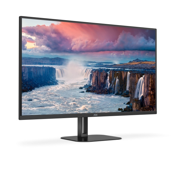 AOC MONITOR 31,5 LED VA QHD 16:9 5MS 300 CDM, USB-C DOCK, DP/HDMI, MULTIMEDIALE [Q32V5CE/BK]