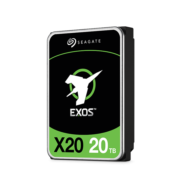 Seagate Enterprise Exos X20 3.5" 20 TB Serial ATA III [ST20000NM007D] 
