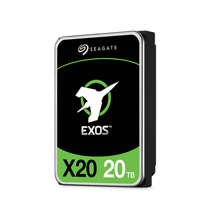 Seagate Enterprise Exos X20 3.5" 20 TB Serial ATA III [ST20000NM007D] 