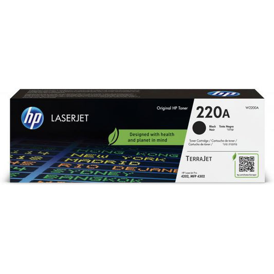 Cartucho de tóner negro original HP LaserJet 220A [W2200A]