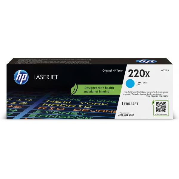 HP Cartuccia toner originale ciano LaserJet 220X [W2201X]