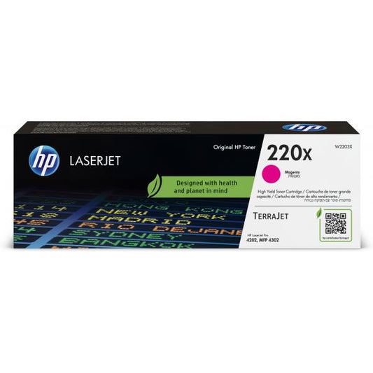 HP Cartuccia toner originale magenta LaserJet 220X [W2203X]