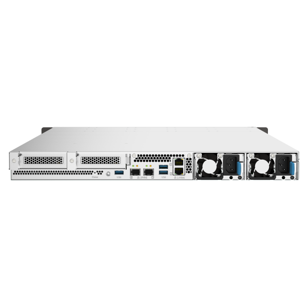 QNAP TS-h1090FU NAS Rack (1U) Collegamento ethernet LAN Nero, Grigio 7232P [TS-H1090FU-7232P-64G]