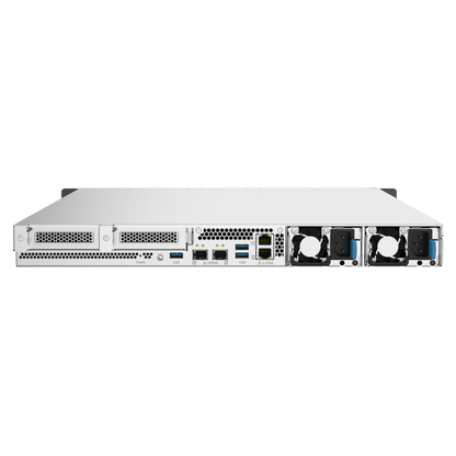 QNAP TS-h1090FU NAS Rack (1U) Collegamento ethernet LAN Nero, Grigio 7232P [TS-H1090FU-7232P-64G]