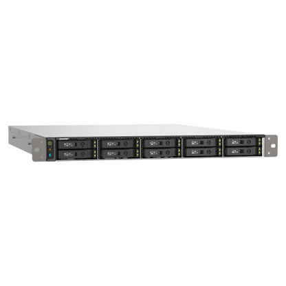 QNAP TS-h1090FU NAS Rack (1U) Collegamento ethernet LAN Nero, Grigio 7232P [TS-H1090FU-7232P-64G]