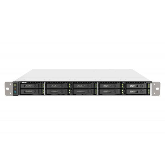 QNAP TS-h1090FU NAS Rack (1U) Ethernet LAN connection Black, Gray 7232P [TS-H1090FU-7232P-64G]