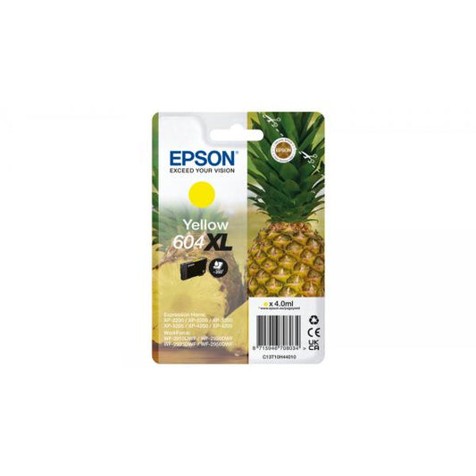 Epson 604XL cartuccia d'inchiostro 1 pz Originale Resa elevata (XL) Giallo [C13T10H44010]