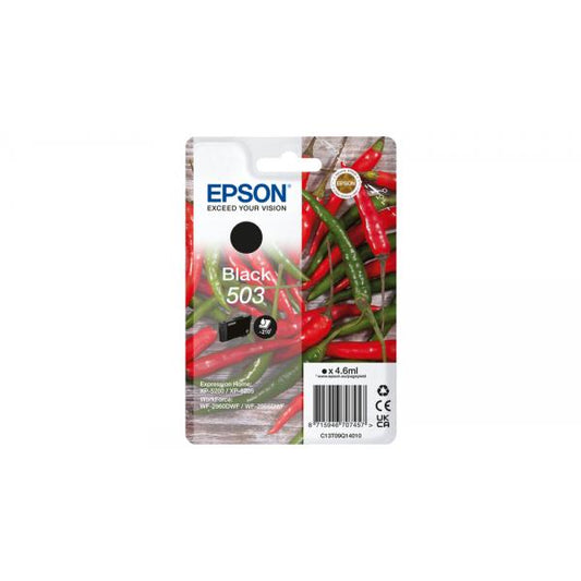 Epson 503 cartuccia d'inchiostro 1 pz Originale Resa standard Nero [C13T09Q14010]