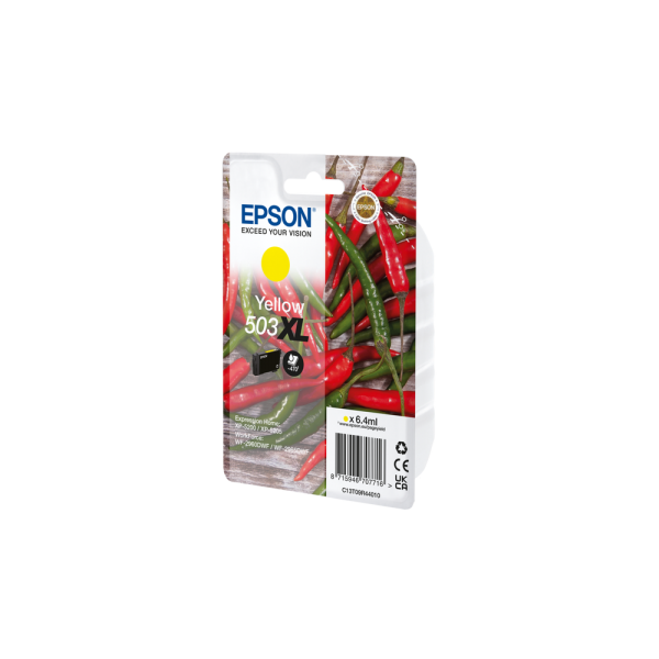 Epson 503XL cartuccia d'inchiostro 1 pz Originale Resa elevata (XL) Giallo [C13T09R44010]