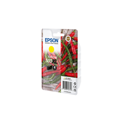 Epson 503XL cartuccia d'inchiostro 1 pz Originale Resa elevata (XL) Giallo [C13T09R44010]