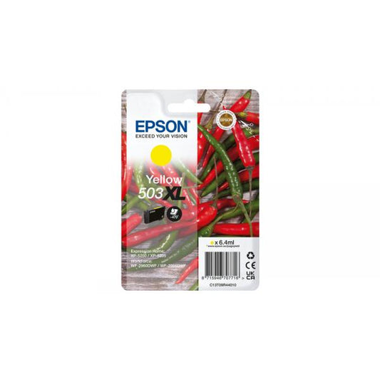 Epson 503XL cartuccia d'inchiostro 1 pz Originale Resa elevata (XL) Giallo [C13T09R44010]