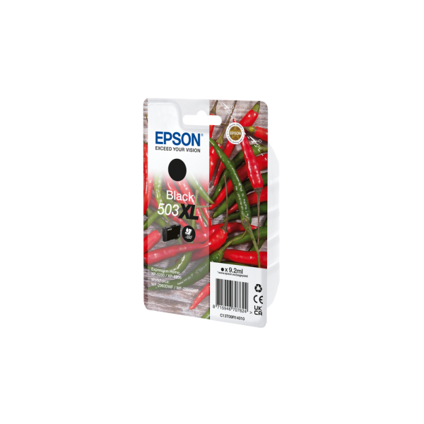 Epson 503XL cartuccia d'inchiostro 1 pz Compatibile Resa elevata (XL) Nero [C13T09R14010]