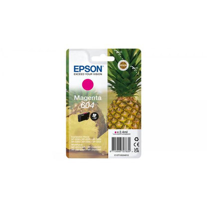 Epson 604 cartuccia d'inchiostro 1 pz Compatibile Resa standard Magenta [C13T10G34010]