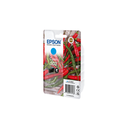 Epson 503 cartuccia d'inchiostro 1 pz Originale Resa standard Blu [C13T09Q24010]