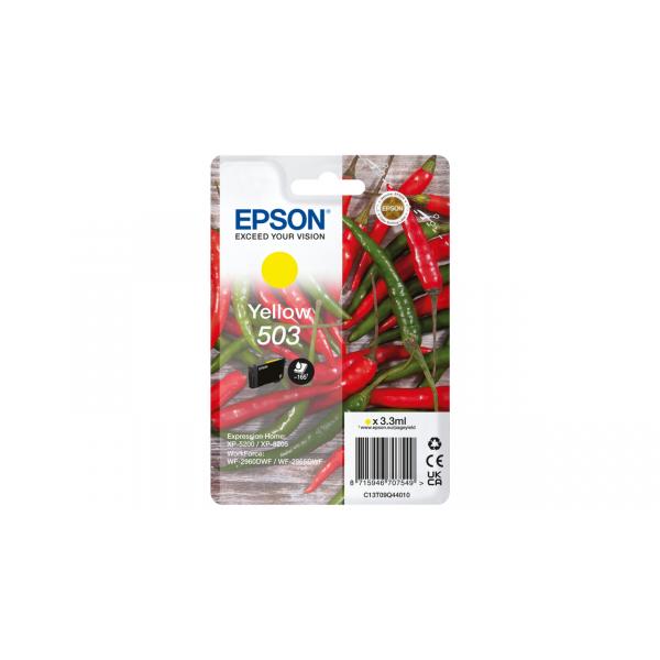 Epson 503 cartuccia d'inchiostro 1 pz Originale Resa standard Giallo [C13T09Q44010]