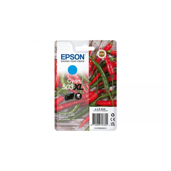 Epson 503XL cartuccia d'inchiostro 1 pz Originale Resa elevata (XL) Ciano [C13T09R24010]