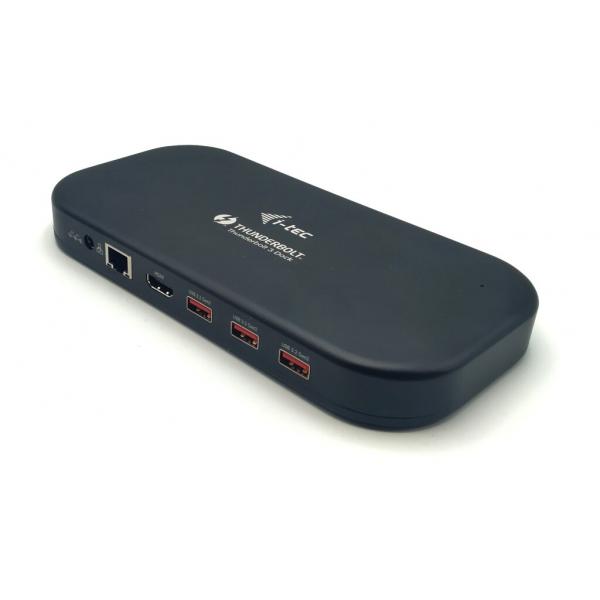 i-tec Thunderbolt 3/USB-C Dual 4K Docking Station + USB-C to DisplayPort Cable (1.5 m) + Power Delivery 60W [TB3HDMIDOCKPDIT]