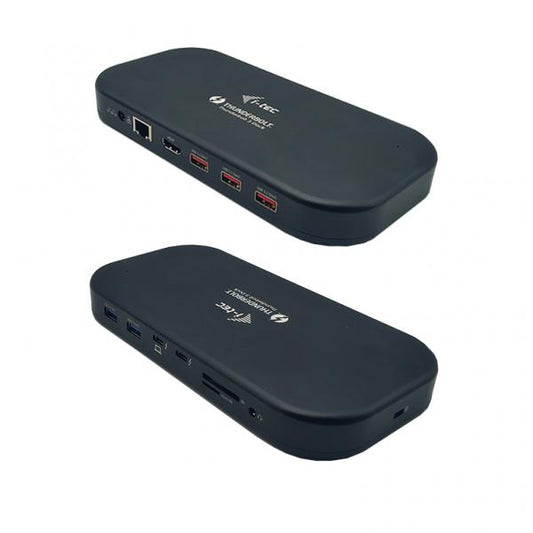 i-tec Thunderbolt 3/USB-C Dual 4K Docking Station + USB-C to DisplayPort Cable (1,5 m) + Power Delivery 60W [TB3HDMIDOCKPDIT]