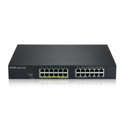 Zyxel GS1915-24EP Gestito L2 Gigabit Ethernet (10/100/1000) Supporto Power over Ethernet (PoE) 1U Nero [GS1915-24EP-EU0101F]