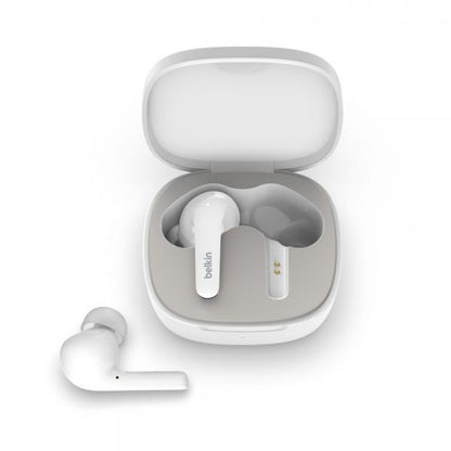 Belkin SOUNDFORM Flow Auricolare Wireless In-ear Musica e Chiamate USB tipo-C Bluetooth Bianco [AUC006BTWH]