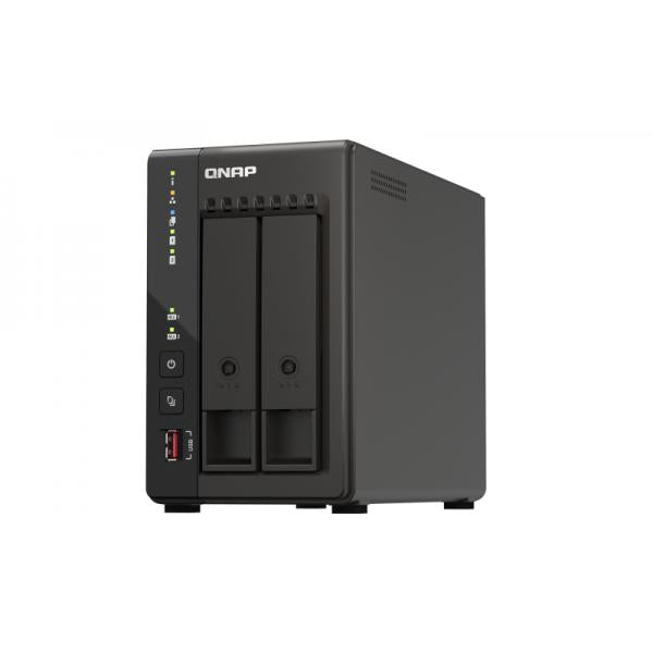 QNAP NAS TS-253E Tower 2-Bay CPU Celeron J6412 Dual Core + 8 GB DDR4 2x M.2 gen.3x1 + 2x 2.5 GbE [TS-253E-8G]