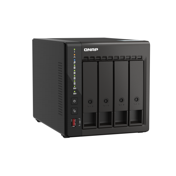 QNAP TS-453E NAS Torre Ethernet Conexión LAN Negro J6412 [TS-453E-8G]