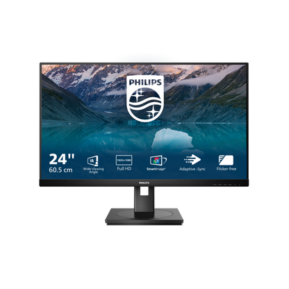 Philips S Line 242S9JML/00 LED display 61 cm (24") 1920 x 1080 Pixel Full HD LCD Nero [242S9JML/00]