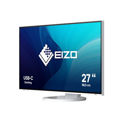 EIZO MONITOR 27 LED IPS 16:9 2560X1440 350 CDM, USB-C, VGA/DP/HDMI, FLEXSCAN EV2781-WT, BIANCO [EV2781-WT]